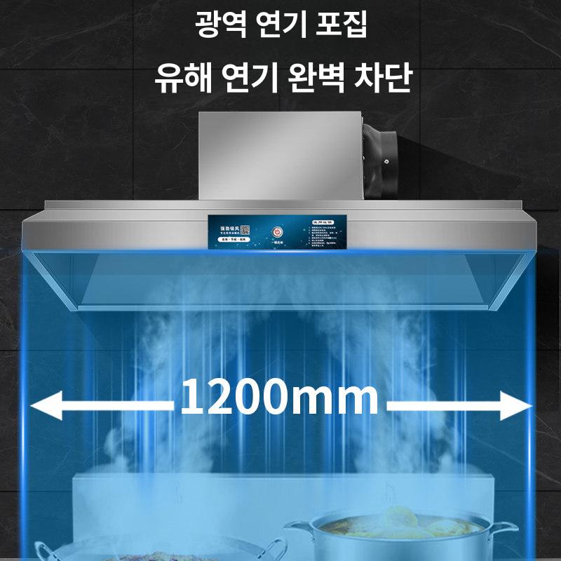 주방덕트 후드팬 업소용 배기팬 연기제거 식당용 환풍 산업용 흡입팬 배기구 배출 - 상세 이미지 3