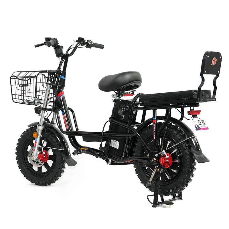 배달자전거 전기자전거 테이크아웃 타이어 48V 전동 1000W - 상세 이미지 3