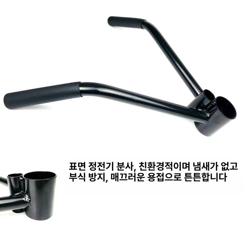 티바로우그립 손잡이 헬스 홈트 케이블 멀티그립 티바로우 기구 그립 바벨봉 로잉 홈짐 복근 - 상세 이미지 5