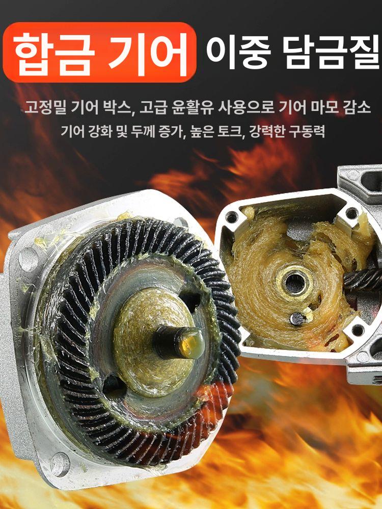 스테인레스 절삭기 연마기 공업 산업용 드릴 연삭기 기계 사포 공구 벨트 앵글 모터 - 상세 이미지 3