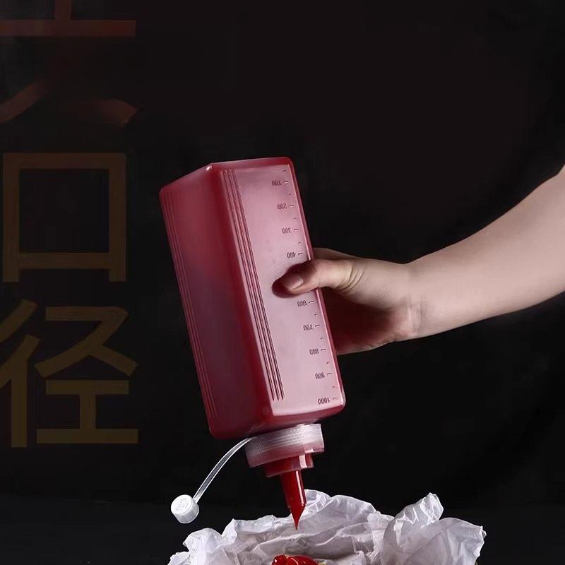 대형 케찹통 업소용소스통 초장병 겨자병 업소용양념통 푸드 케찹용기 소스용기 - 상세 이미지 2