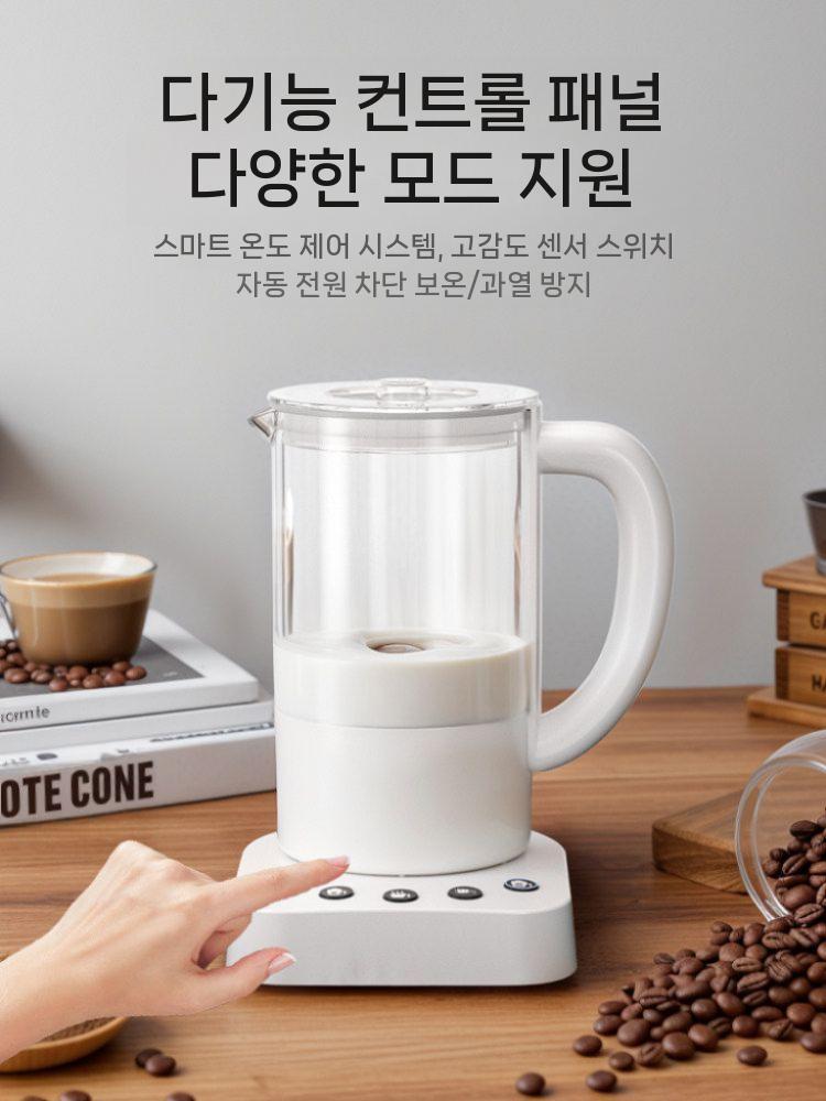 자동 기계 전동 휴대용 대용량 USB 밀가루 머랭 우유거품기 믹서기 쉐이크 제빵 카페 - 상세 이미지 2