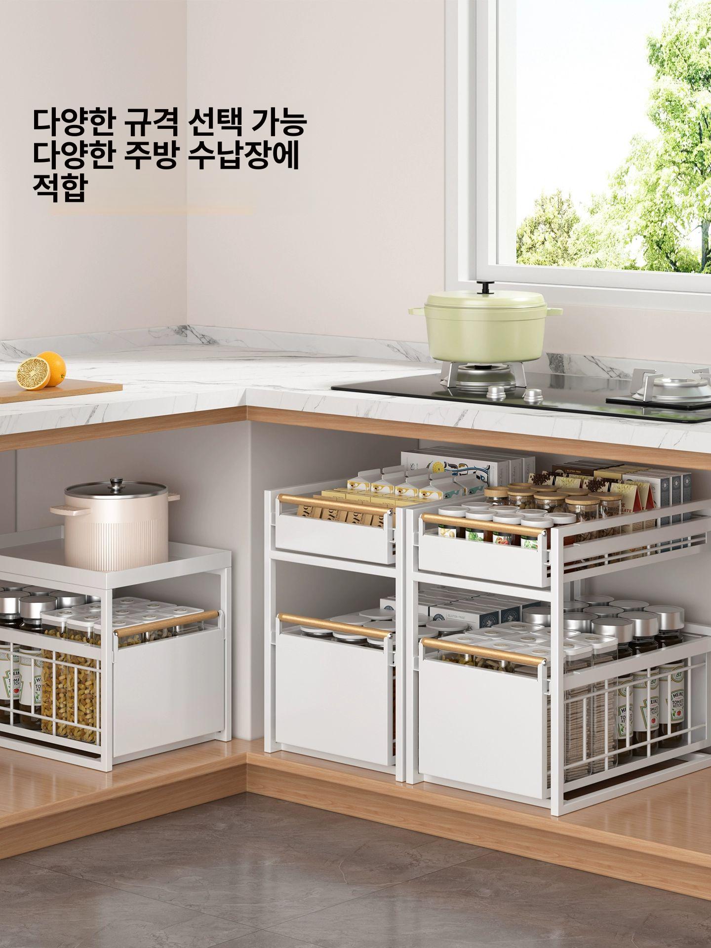 다용도 약정리수납장 정리함 슬라이딩철제수납함 보관함 서랍형 캐비닛 슬라이드 - 상세 이미지 4