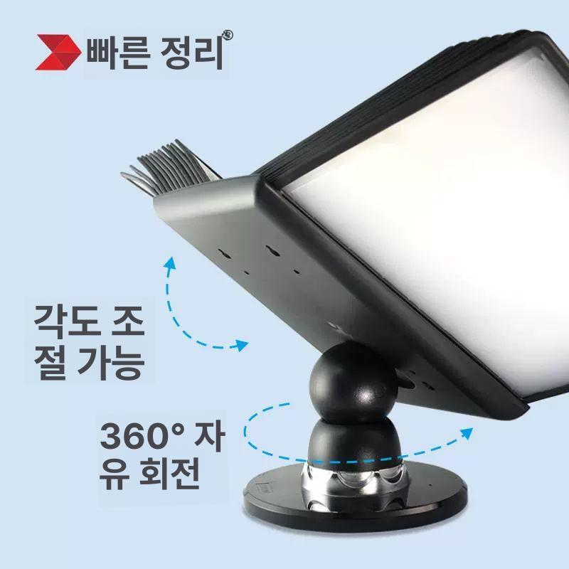 a4 바인더 테이블용 식당용 가죽메뉴판 고급 메뉴북 서류판 서류받침대 커버 - 상세 이미지 5