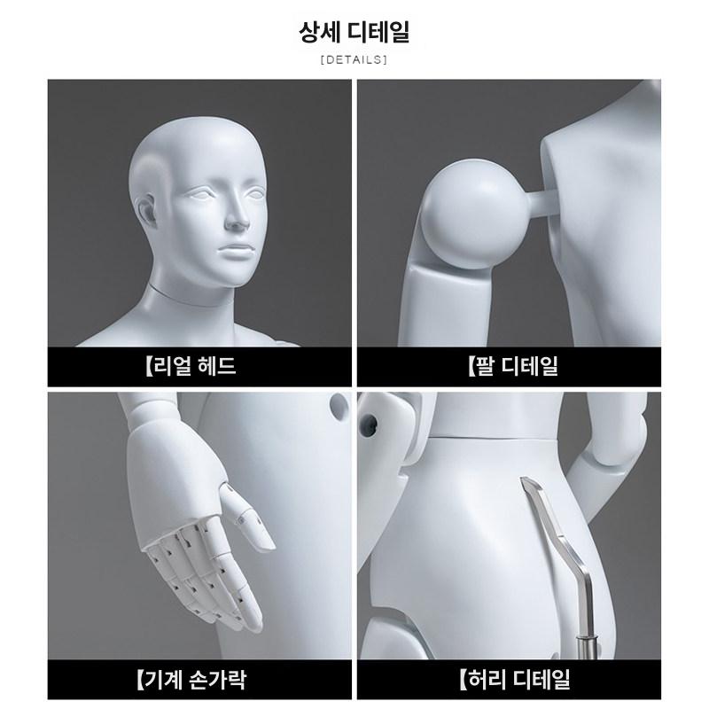 전신관절 관절마네킹 남성 모델 옷가게 구체관절 쇼핑몰 디스플레이 팔다리 모형 촬영 - 상세 이미지 5