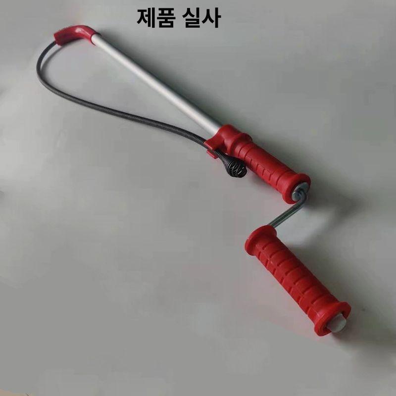 변기뚫는기계 변기관통기 전동 배관장비 화장실 스프링 뚫어뻥 배수구 배수관 공구 - 상세 이미지 2