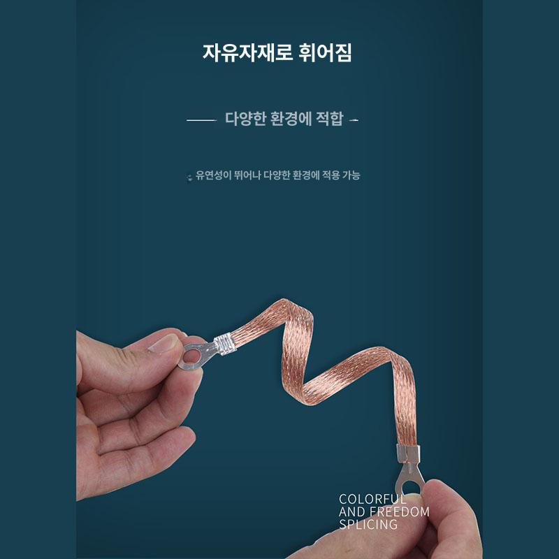 편조선 트레이 도금 알루미늄 쉴드 철선 배선 주석 본딩 전기 와이어 연결 접지선 - 상세 이미지 5