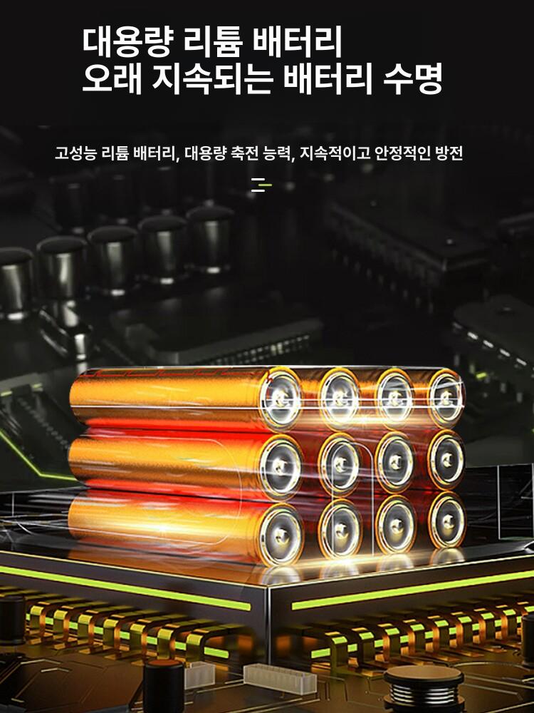 독일기술 전기톱 미니 고출력 체인톱 충전식 충전톱 배터리 브러시리스 목재절단기 - 상세 이미지 2