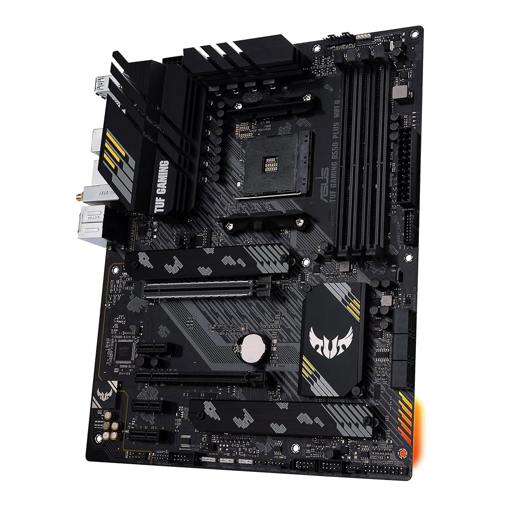 ASUS TUF 게이밍 B550-PLUS WiFi II AMD AM4(3세대 라이젠 ) ATX 마더보드(PCIe 4.0, 6, 2.5Gb LAN, BIOS 플래시백, USB 3.2 - 상세 이미지 3