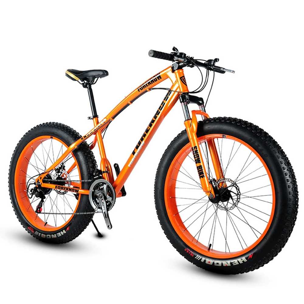 MTB 팻바이크 로드 알루미늄 광폭타이어 26인치 풀샥 트렉 산악자전거 반조립 이미지 6