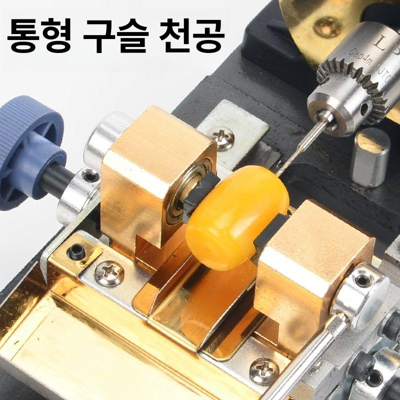 소형 진주타공기 드릴링 보석 공방 펀칭 타공기 세공기 구멍 세공 머신 공예 쥬얼리 - 상세 이미지 5