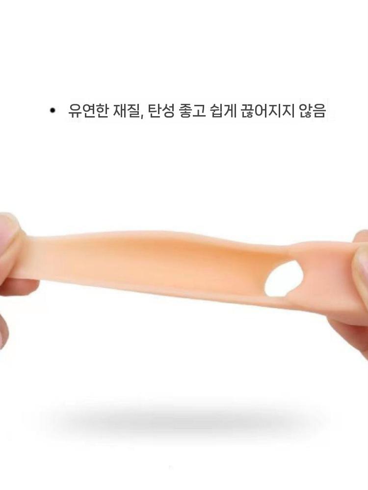 엄지교정기 실리콘발가락 남녀공용 발가락링 초연질 자연스러운 착용 보호대 쿠션 - 상세 이미지 4