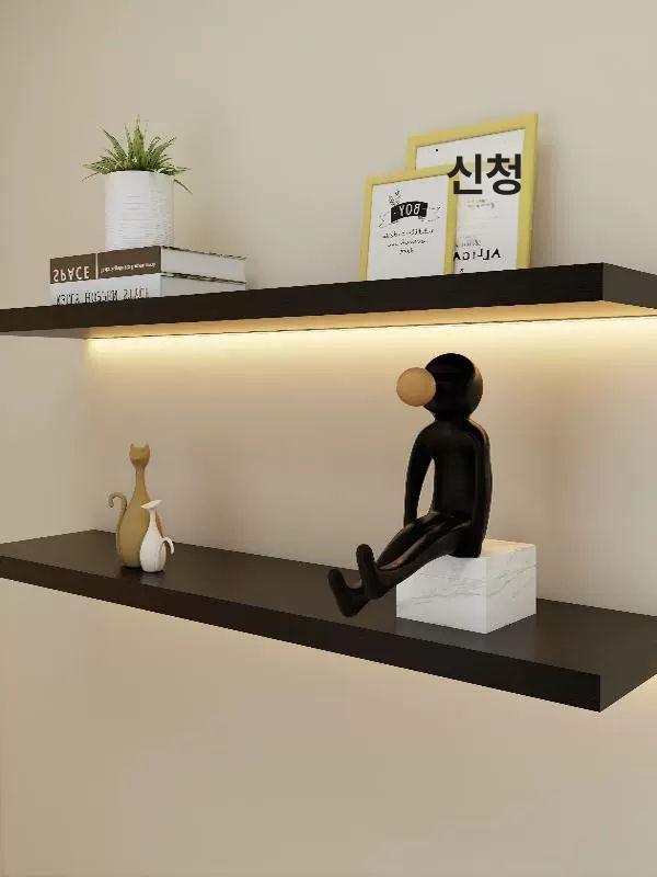 무지주 장식선반 진열대 거실 조명 장식장 수납 벽 디스플레이 거치대 다용도 - 상세 이미지 2