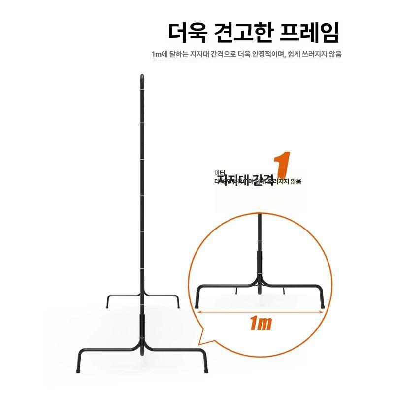 훈련용 테니스네트 그물망 간이 경기장 바운스백 대형 스포츠 실내 연습 벽치기 서브 - 상세 이미지 5
