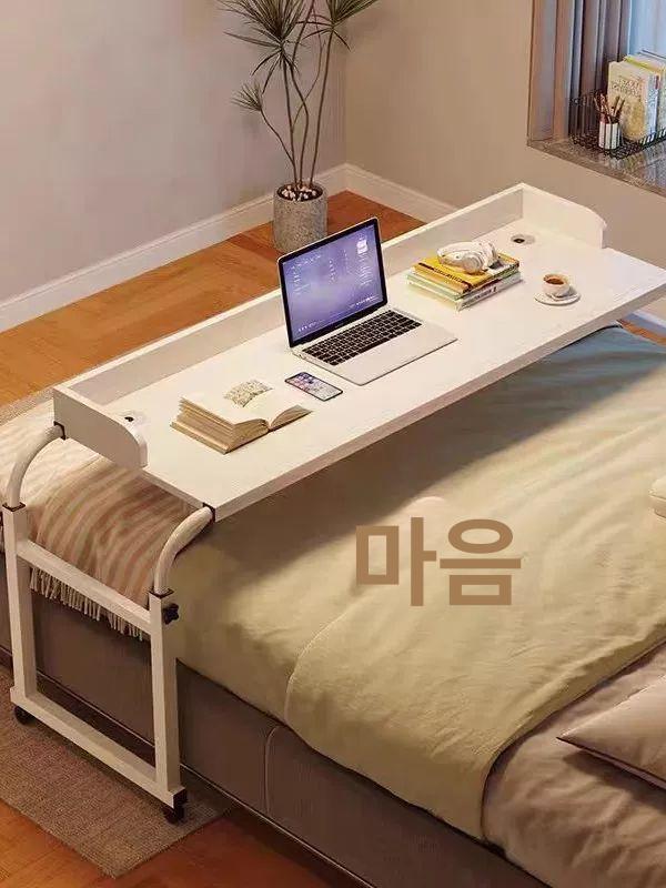 이동식 베드 요양원 사이드 협탁 바퀴 병원침대 환자용 침대식탁 - 상세 이미지 5