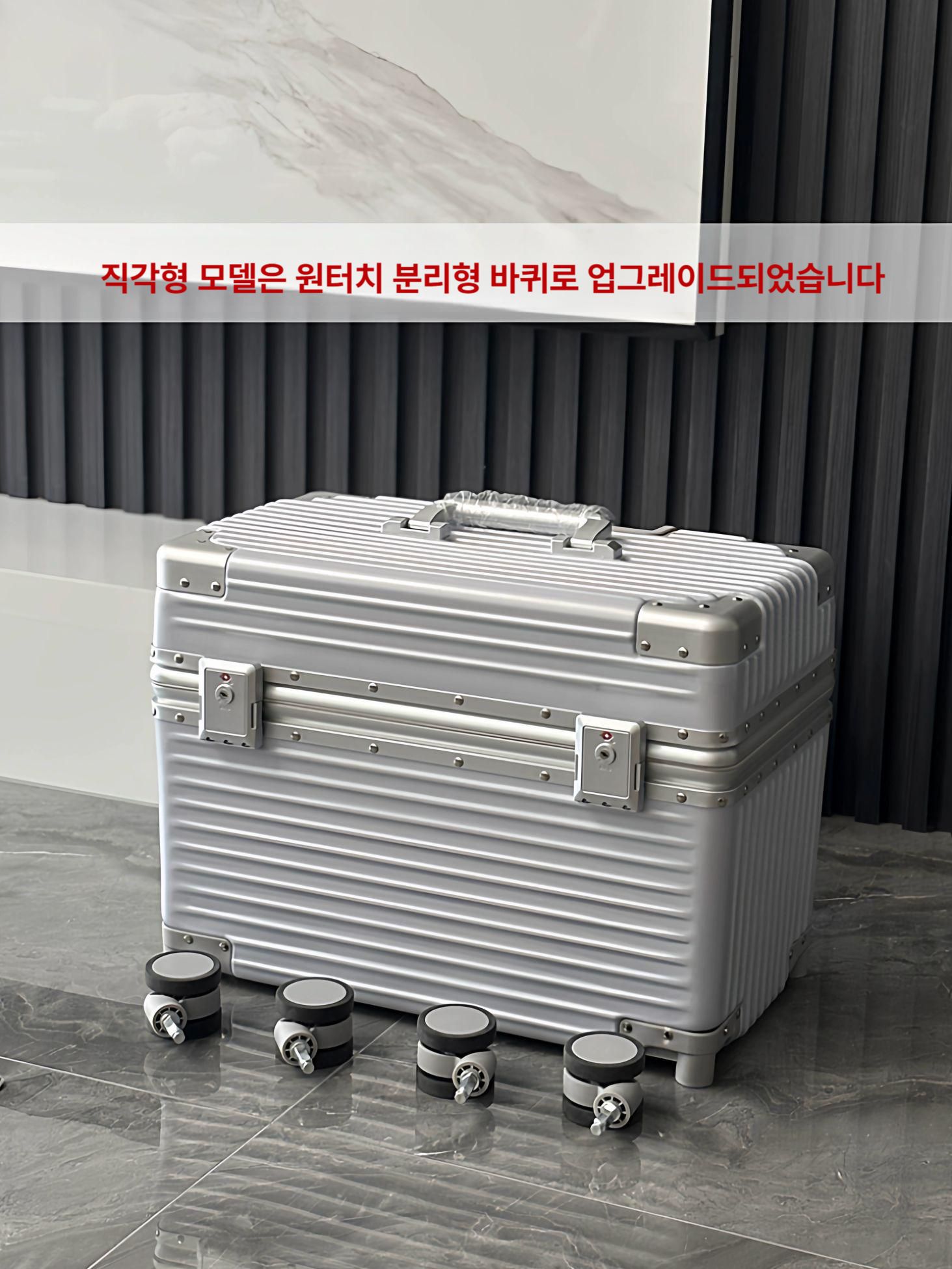 열리는 캐리어 기내용 여행 카메라 위로열리는 파일럿 장비가방 미니 하드 기내반입 올렌토 - 상세 이미지 3