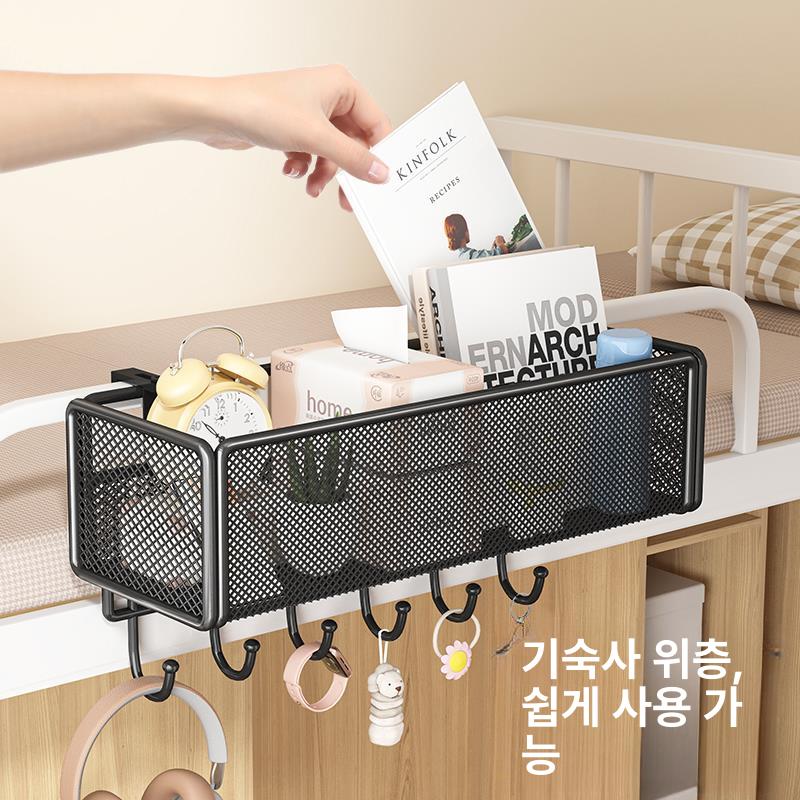 트롤리 원목선반장 다용도 틈새 수납장 사이드테이블 원목색 북유럽 랙 심플 정리 - 상세 이미지 5