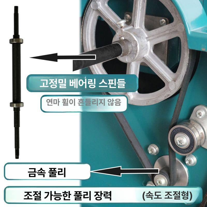 연삭기 샤프너 습식그라인더 목공용 다기능 업소용 숫돌 샌딩 탁상용 탁상형 광택기 - 상세 이미지 2