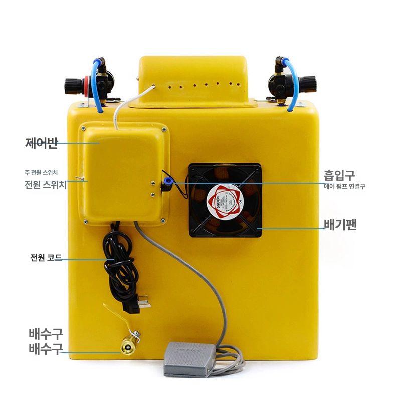 샌드블라스트 모래 분사 연마 샌드 샌딩기 블라스트 에어 분진 녹 녹제거 고압 금속 소형 - 상세 이미지 4