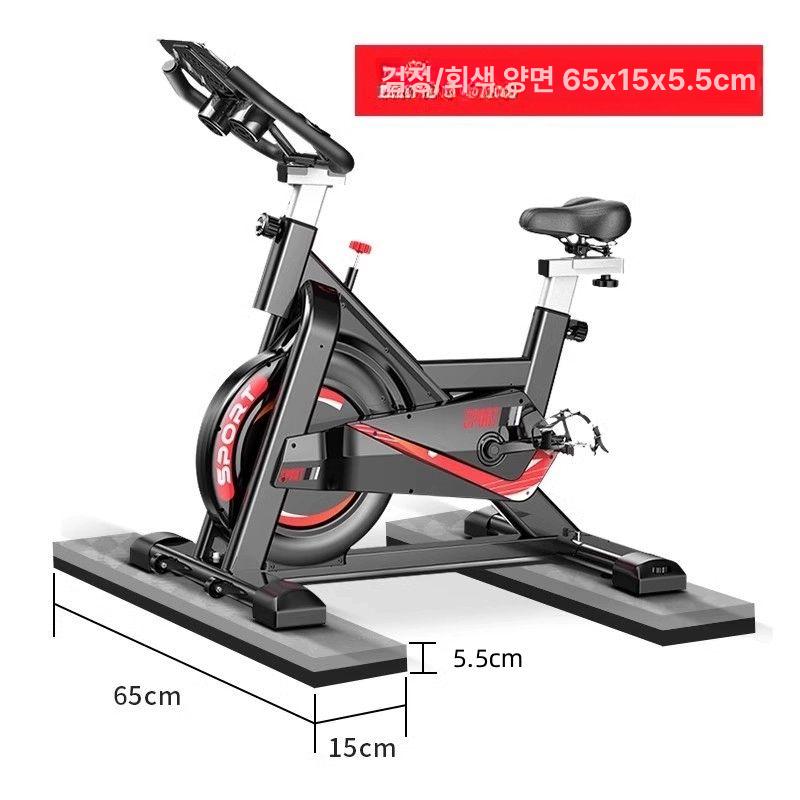방진매트 실내자전거매트 홈트 헬스 런닝머신매트 두께 층간 가정용 방음매트 홈짐 - 상세 이미지 5