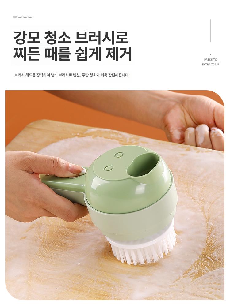 소형 기계 자동 다기능 전기 절단기 가정용 정량 커터 상업용 도구 과립 고기 계량 - 상세 이미지 5