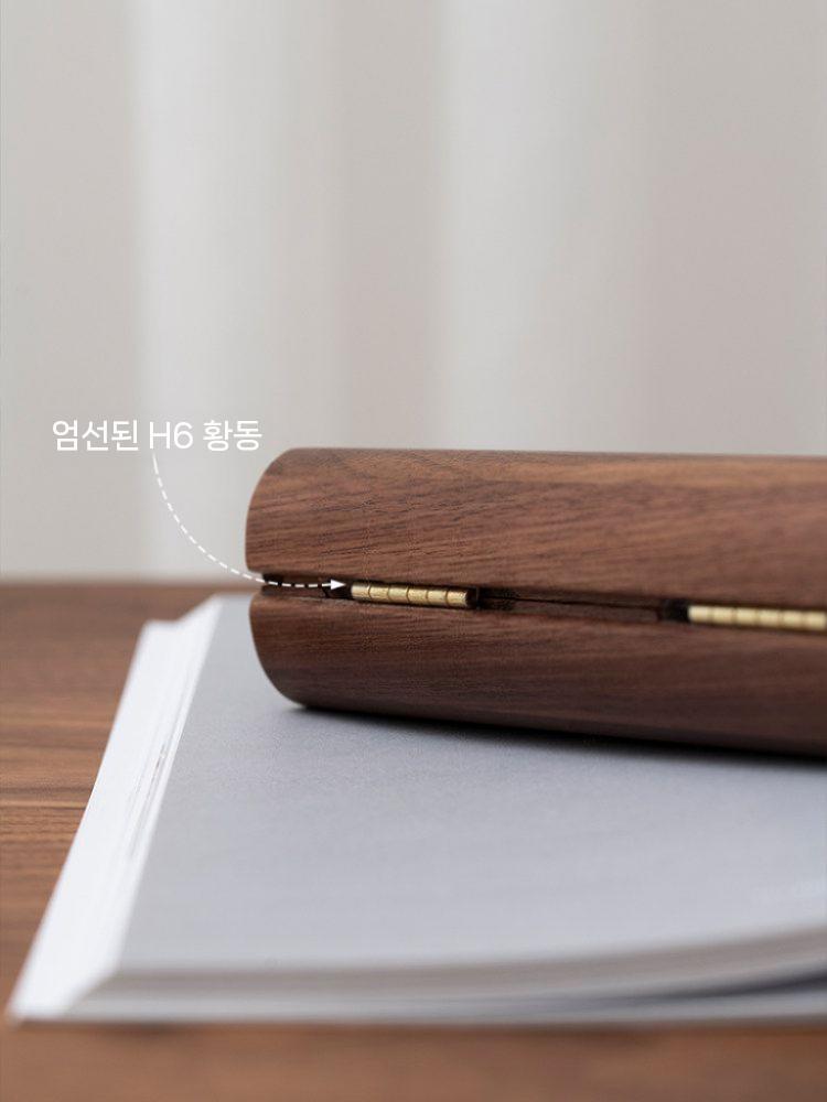 휴대용선글라스케이스 나무 하드 안경보관함 정리함 감성 선글라스보관함 - 상세 이미지 3