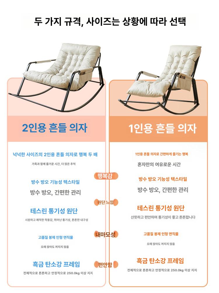 1인 안락의자 거실 허리편한의자 패브릭 독서의자 쇼파 라운지 북유럽 안락체어 카페 - 상세 이미지 5