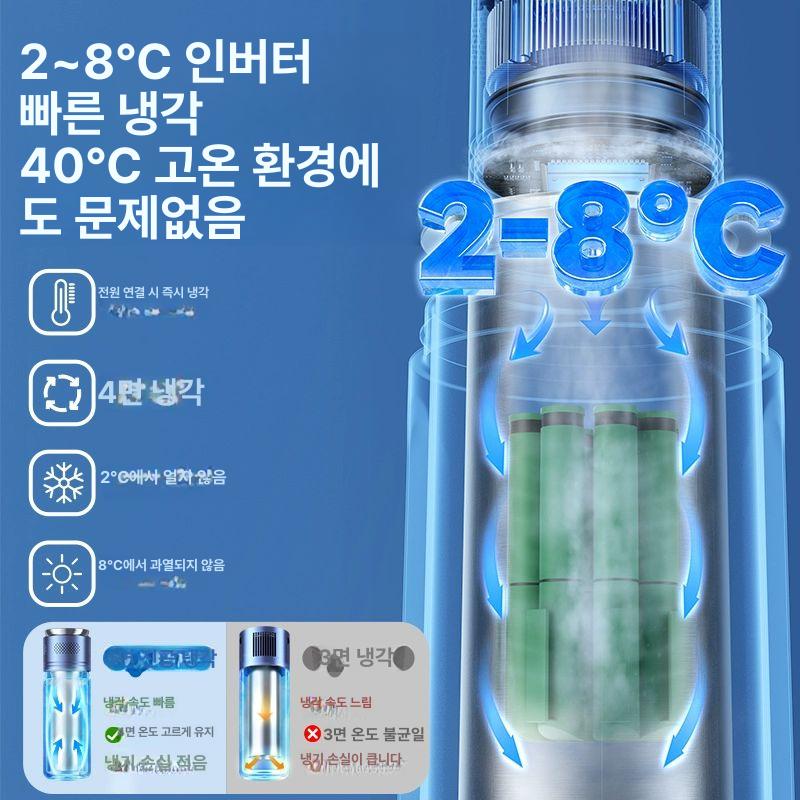 휴대용 인슐린박스 여행용 보관 케이스 아이스팩 냉장박스 의약품 보냉박스 - 상세 이미지 3