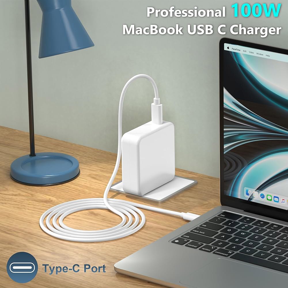 Mac Book Pro Fas 15 Power USB Charger /2020 14 /2019 Air C for Adapter /2018 Inch, 16 2021 - 13 100W - 상세 이미지 2
