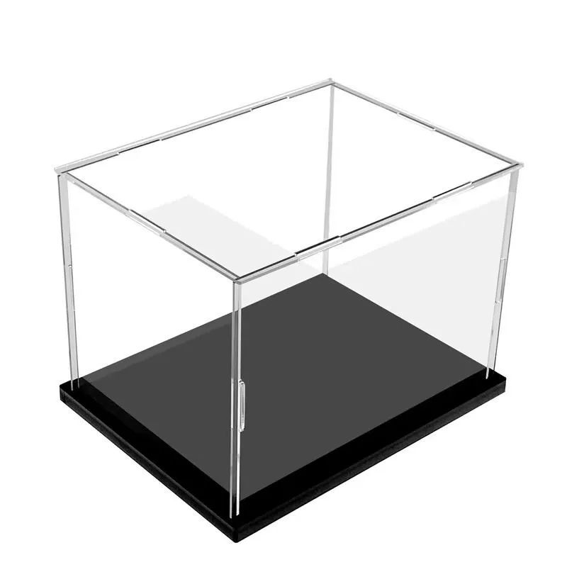 투명 수납 케이스 박스형 진열 정리함 아크릴 소품보관함 정사각 사각수납함 수납정리함 - 상세 이미지 5