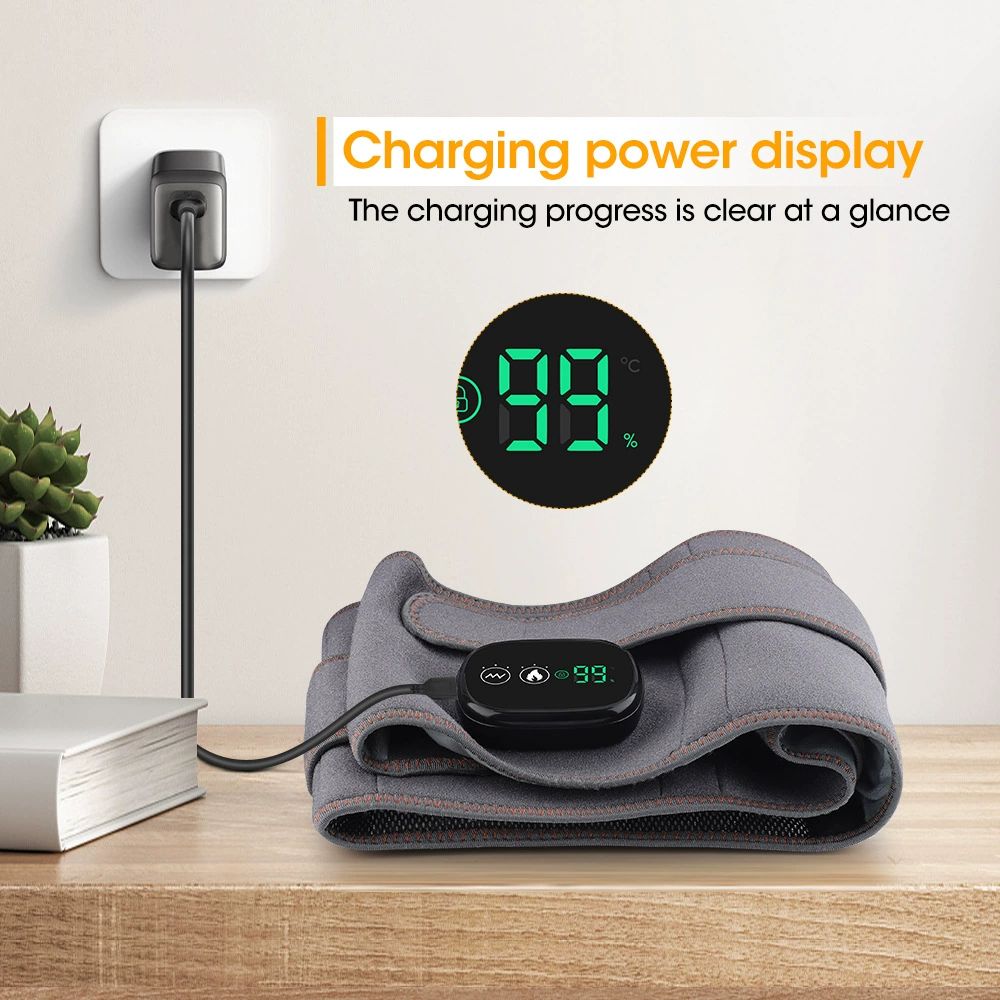 복부온열기 충전식찜질기 온열복대 배찜질 충전식찜질팩 발열복대 무선허리찜질기 - 상세 이미지 5