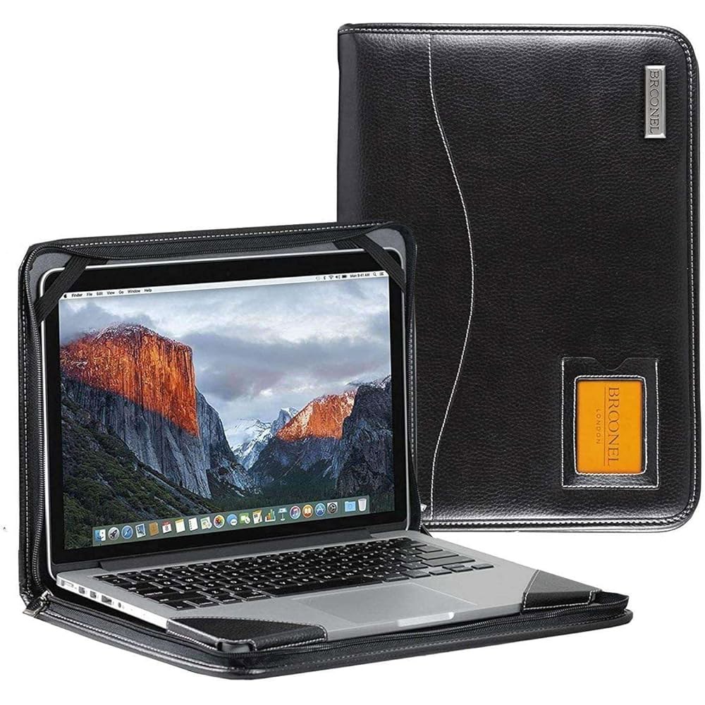Broonel - 컨투어 3K 터치스크린 가죽 HN7306WV 헤비 PX13 블랙 보호 케이스 ProArt 4선 2in1 13.3 OLED 호환됩니다 Asus 노트북과 듀티 - 상품 이미지