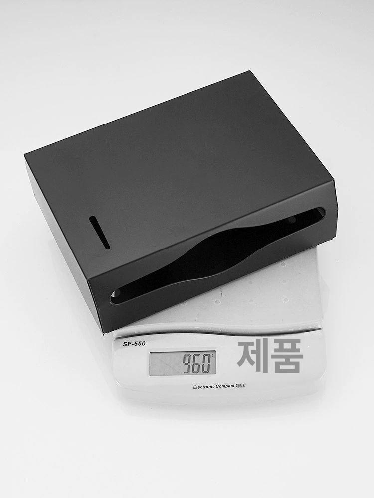 스텐 디스펜서 벽걸이 휴지 업소용 페이퍼타올 케이스 화장실 핸드타월 내장형 거치대 - 상세 이미지 4
