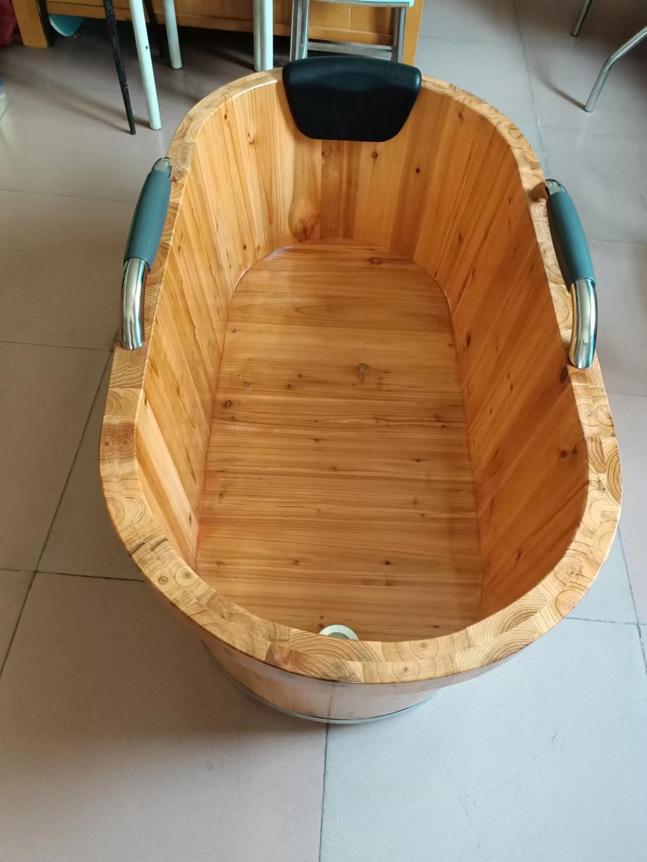 편백나무반신욕조 원목욕통 가정용 힐링목욕 자연치유 웰빙 욕실 홈스파