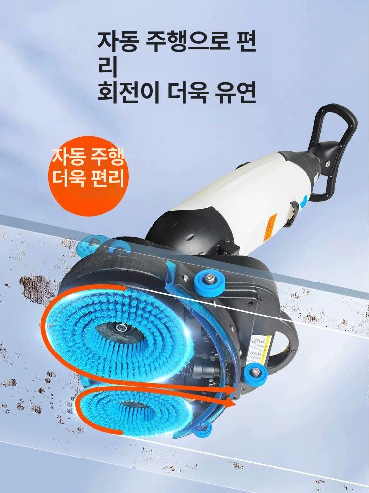 레칸 공업용 영업용 업소용 산업용 바닥 식당 습식 브러시 표준 버전 공식 기본구성 백팩형 - 상세 이미지 3