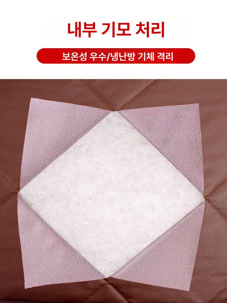 누빔 방한 커튼 현관 단열용품 우풍 중문 방풍 바람막이 암막 패딩 - 상세 이미지 4