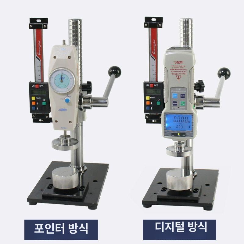 압력시험기 인장게이지 수직 거치대 푸쉬풀게이지 압력게이지 인장력 테스터 텐션 - 상세 이미지 3