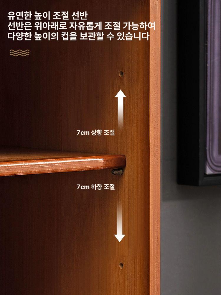 우드 원목책상수납장 빈티지 정리함 엔틱 데스크 거실 소품 홈카페 수납함 - 상세 이미지 4