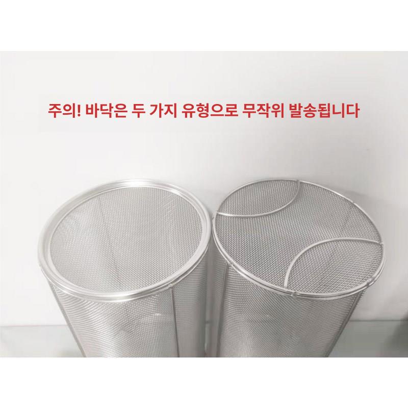 술 거르는 스테인리스 여과기 막걸리 양조장 육수 다시망 와인 필터 대용량 통 - 상세 이미지 2