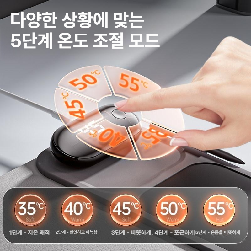 온열 데스크매트 멀티 일체형 독서실 마우스 사무실 책상밑 키보드 매트 발히터 데스크 - 상세 이미지 4