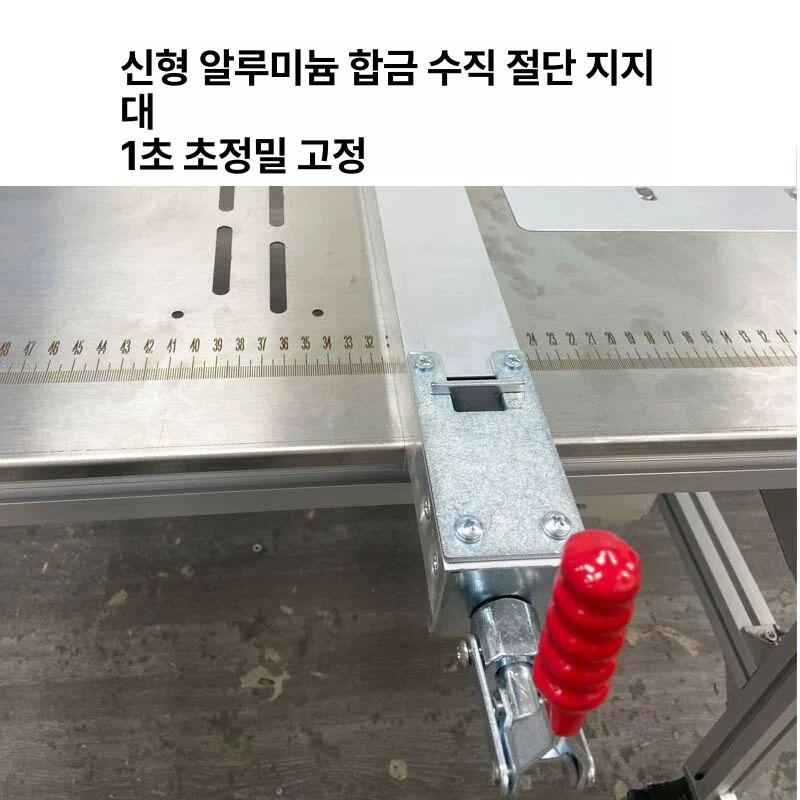 슬라이딩 테이블 스틸 준톱다이 레일 다기능 가이드 절단 간이형 원형 목공작업대 - 상세 이미지 2