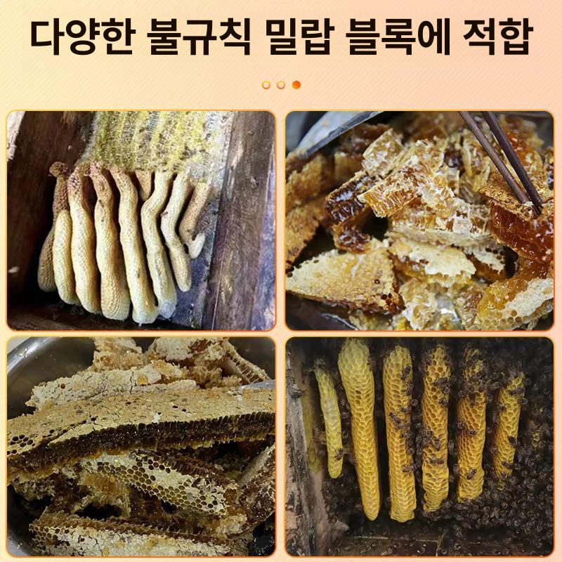 스텐 압착기 꿀 휴대용 필터 추출기 허니프레스 유압 레몬짜는기계 과일착즙기 주스 - 상세 이미지 3