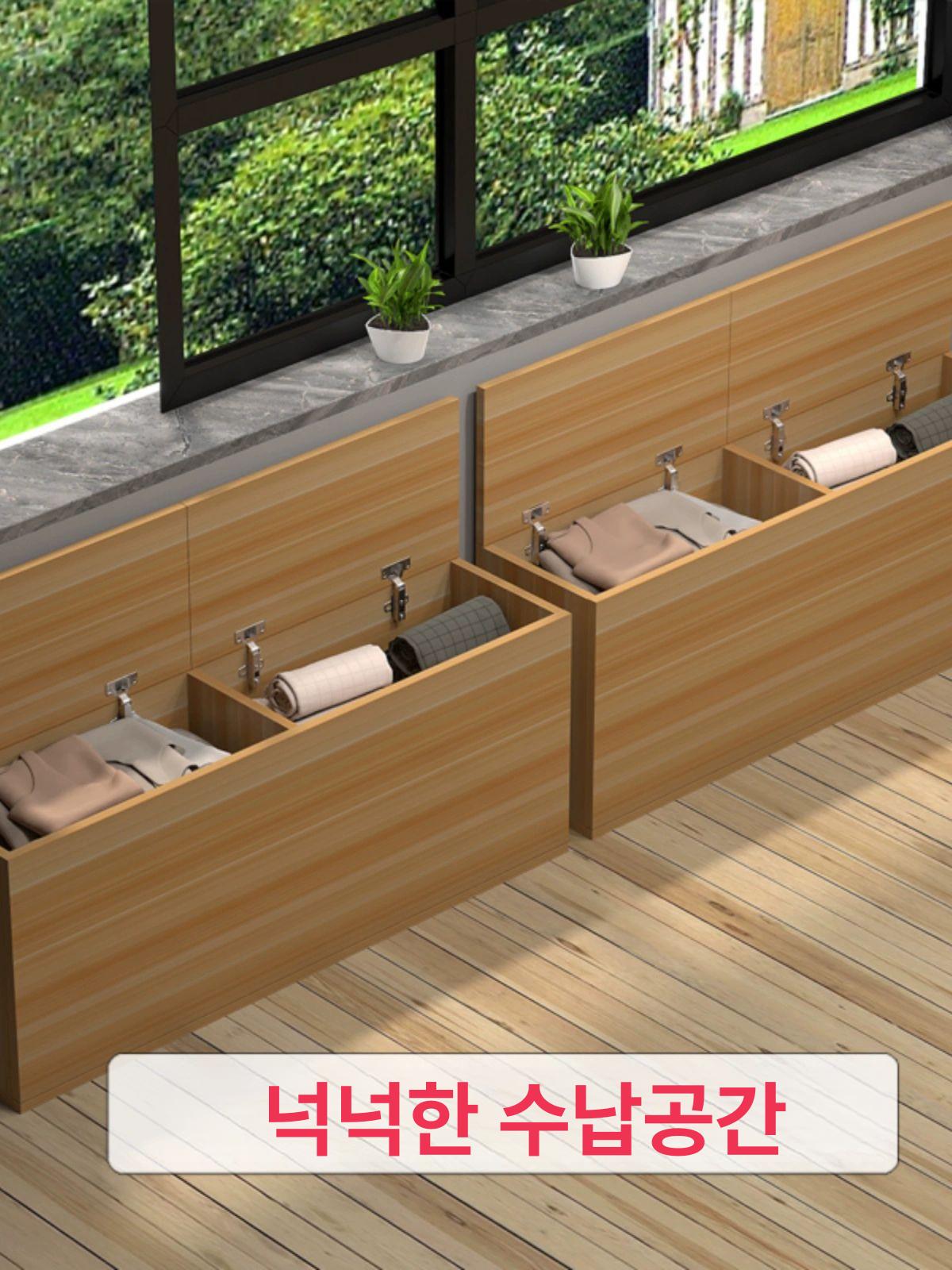 서랍장 틈새수납장 폭좁은 틈새장 정리함 침대옆수납장 사이드수납장 길이 인테리어 - 상세 이미지 3
