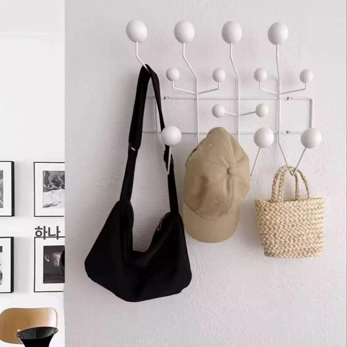 행잉 옷걸이 벽걸이 소품 나사 미니행거 고리 코트랙 모던 거치대 부착 인테리어 - 상세 이미지 2