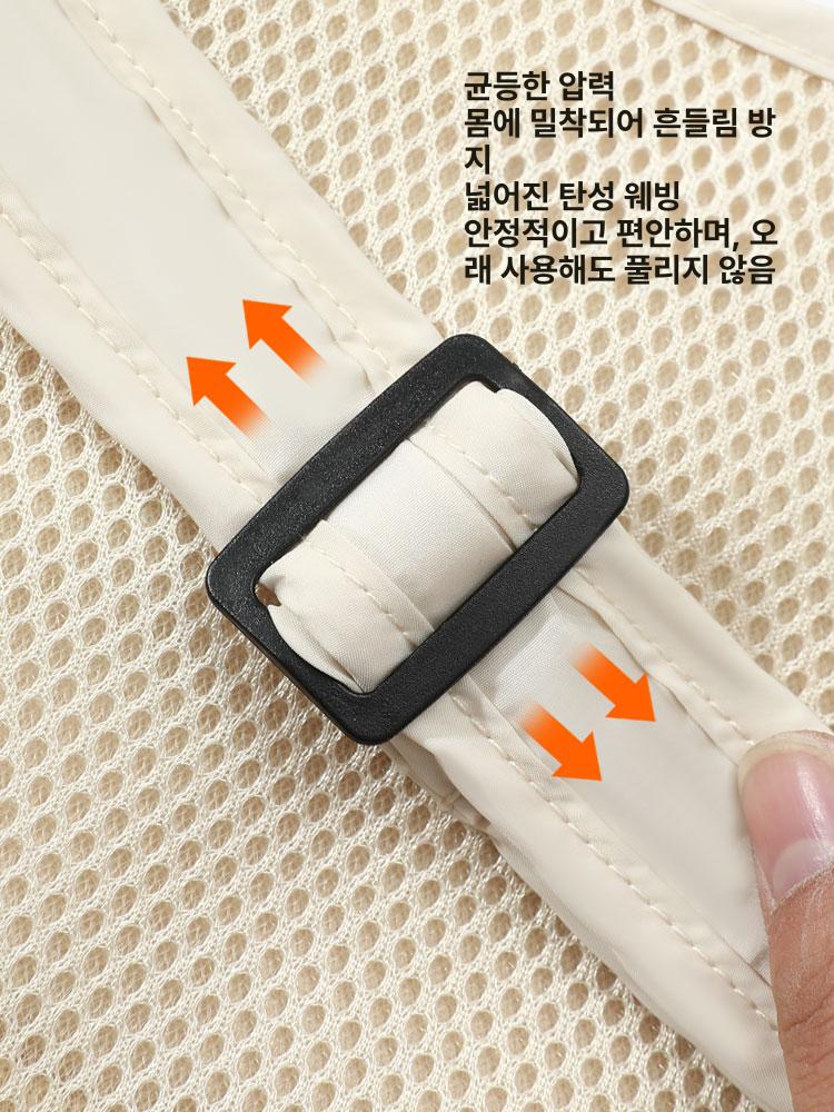해외여행 도난방지 슬링백 소매치기방지 여권보관 남성 유럽 안심여행가방 - 상세 이미지 5
