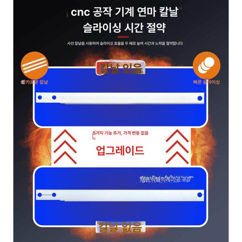 스텐 스팸절단기 두꺼운형 커팅기 커터기 업소용 햄슬라이서 편썰기 햄커터 두께 - 상세 이미지 4