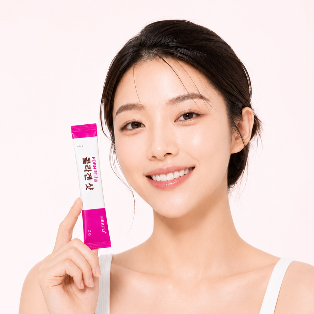 올케어 뷰티샷 - 시스켈리 PDRN 레티놀 콜라겐 샷 글루타치온 히알루론산 비타민C 비오틴 초저분자 콜라겐 - 30포 1박스 이미지 6