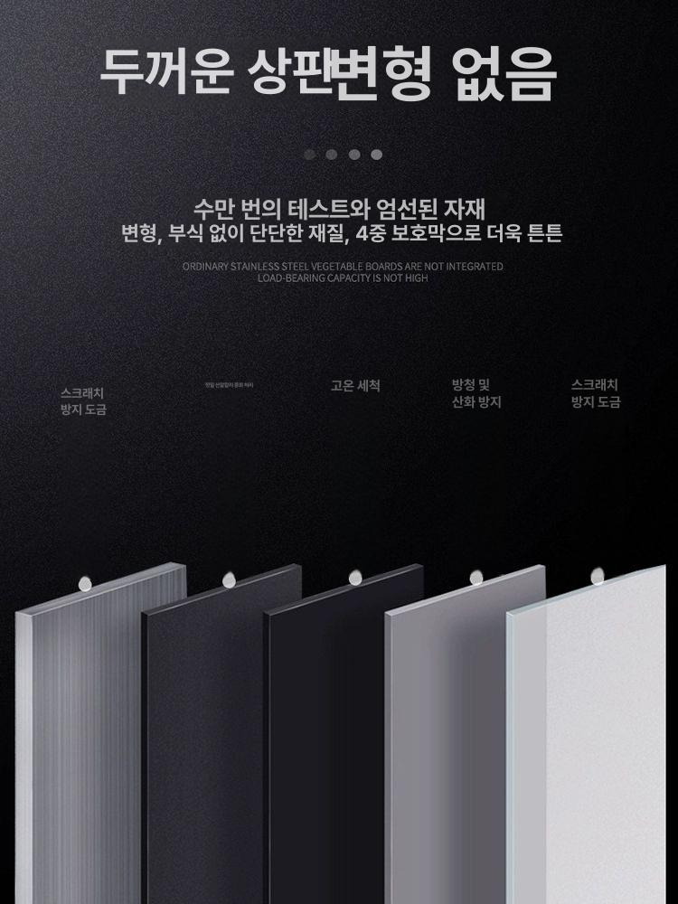 주방 방열판 스테인리스 레인지 기름튐방지 업소용 커버 오븐 스테인레스 - 상세 이미지 4