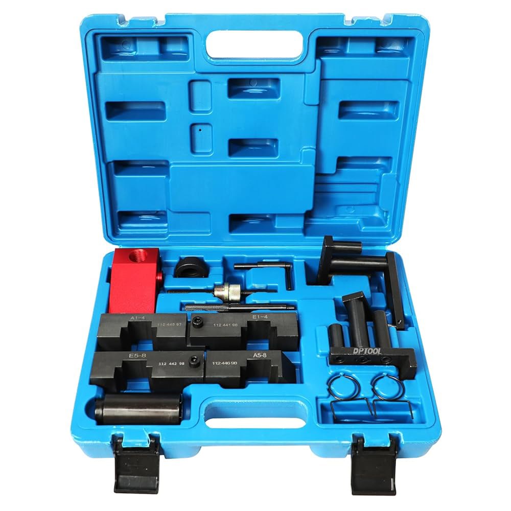 DPTOOL 엔진 캠샤프트 잠금 공구 크랭크샤프트 정렬 바노스 타이밍 키트, 2003-2005 Land Rober용 BMW M60 M62 TU 교체와 호환 112441 112442 - 상품 이미지
