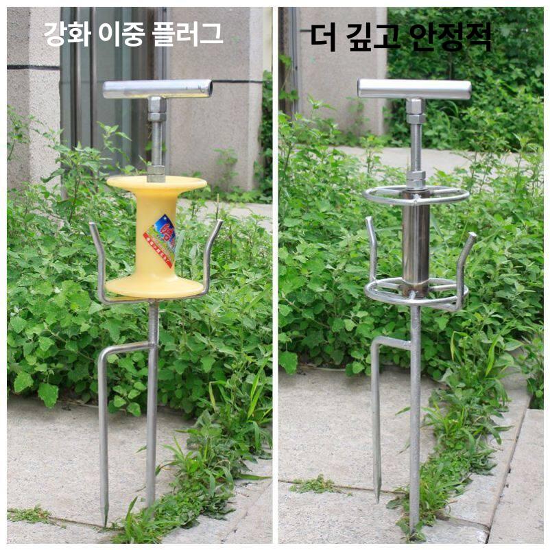 호스 꼬임 방지기 줄방지 돌림판 분무기 약줄가이드 유인기 회전식 회수 - 상세 이미지 2